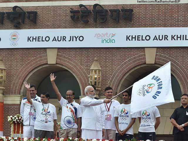 PM Modi wishes luck to Rio-bound Indian athletes