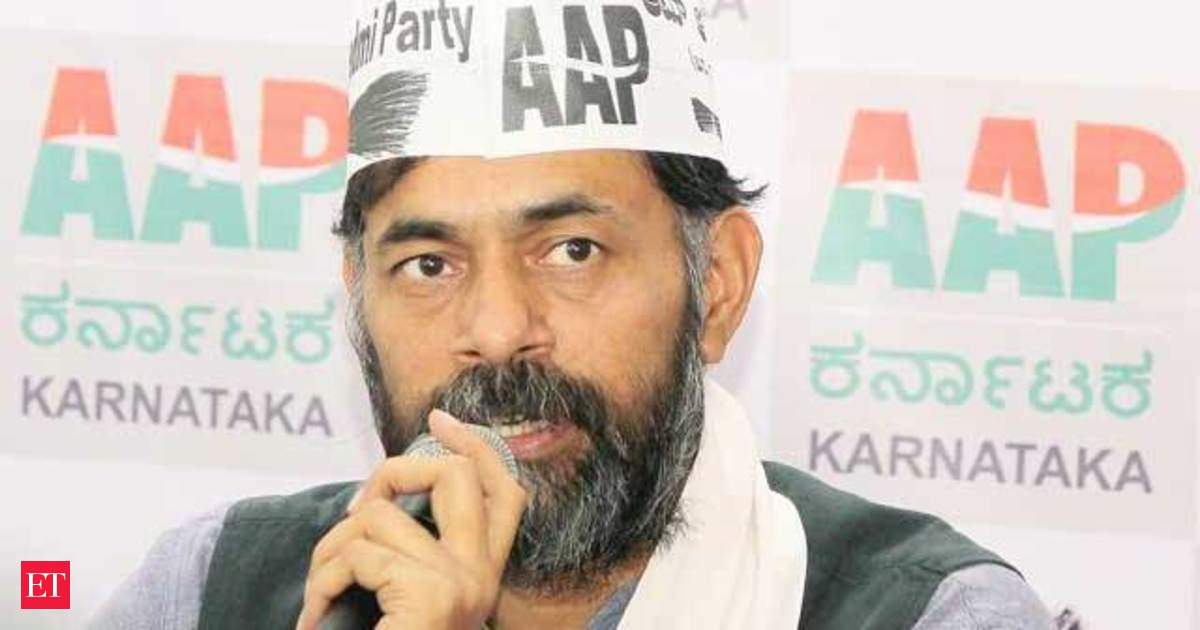 Swaraj Abhiyan To Launch Political Party By October 2 Yogendra Yadav The Economic Times