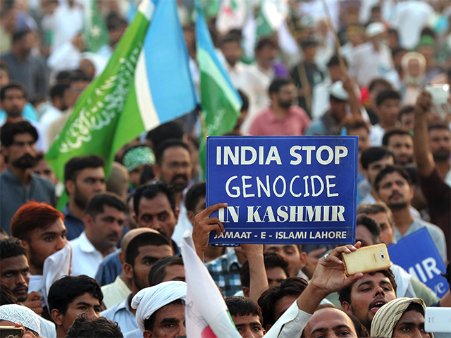 Anti-India protest