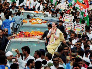 Sonia Gandhi taken ill during canvassing in UP