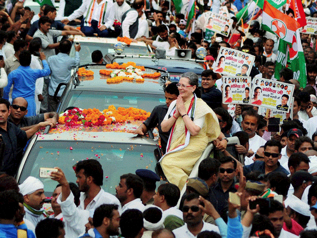 Sonia Gandhi taken ill during canvassing in UP