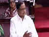 Indirect taxes must be kept low, says P Chidambaram