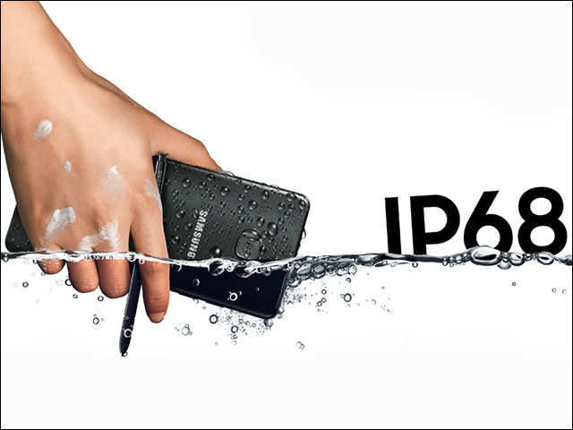 IP 68- water resistance