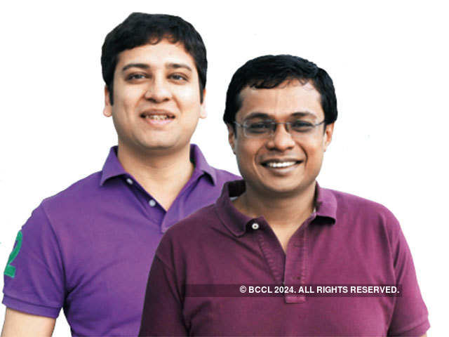 Flipkart's Sachin Bansal and Binny Bansal