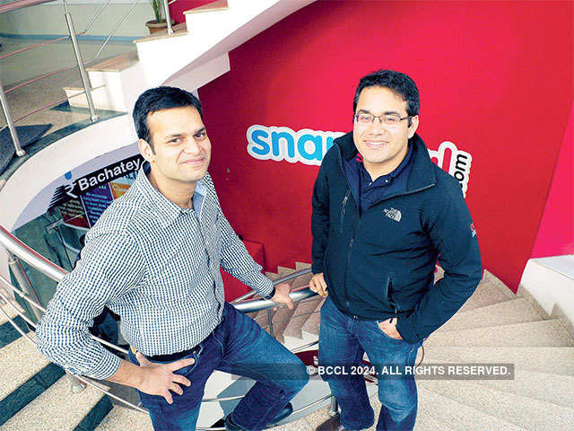 Snapdeal's Kunal Bahl and Rohit Bansal