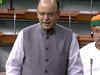 Finance minister Arun Jaitley speaks on GST Bill in Lok Sabha