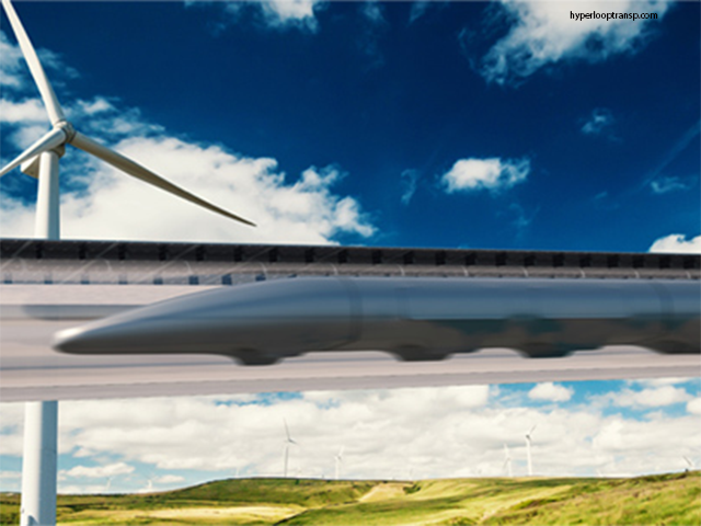 Watch: Hyperloop One Propulsion open air test animation