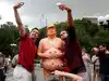 Life-size naked statues of Donald Trump installed across US