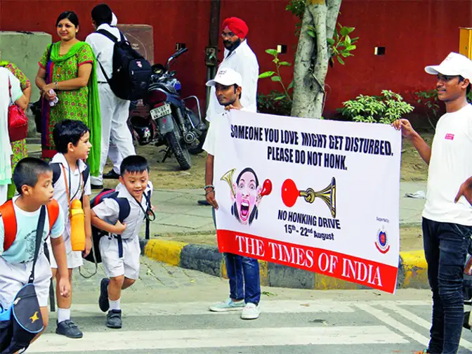 No honking drive The car horn is our PAN card, Aadhaar ID and much