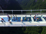 Don't look down! World's highest glass bridge is here
