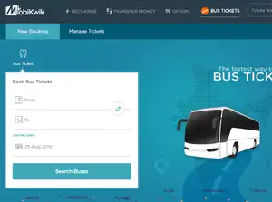 Mobikwik bus booking coupons