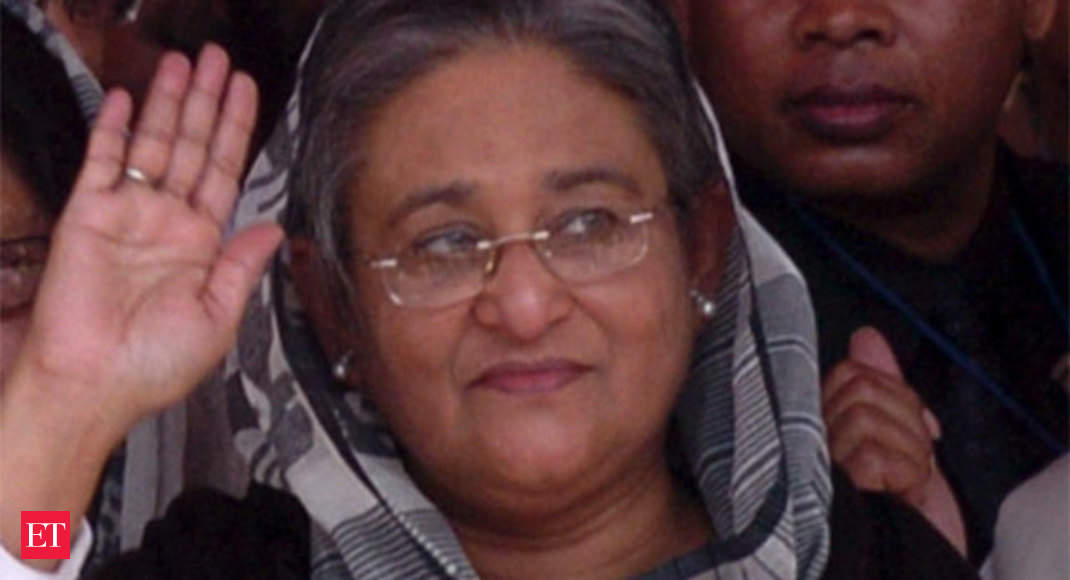 Sheikh Hasina Sheikh Hasina Defends Indo Bangla Power Plant Warns