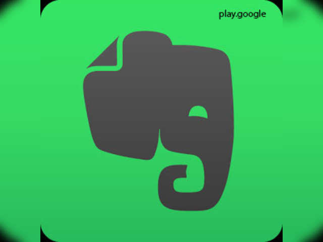 Evernote is an online notebook for everything