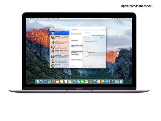 Apple MacBook - 11 hours (starts at Rs 1,06,900)