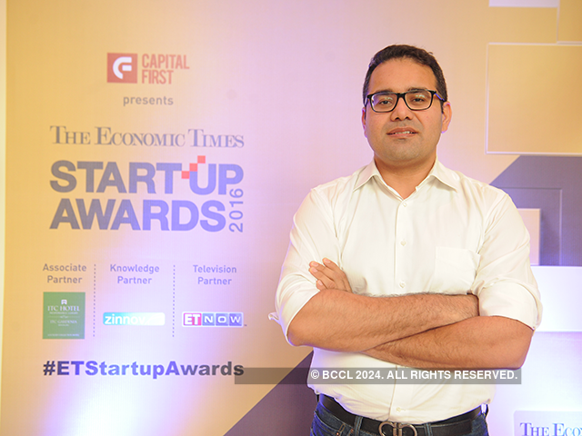 Kunal Bahl at ET Startup Awards