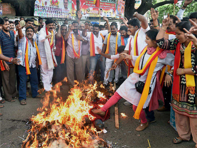 Protest in Bengaluru