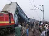 Train accident in Etawah