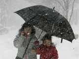 Heavy snowfall in South Korea