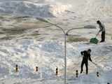 Heavy snowfall in China