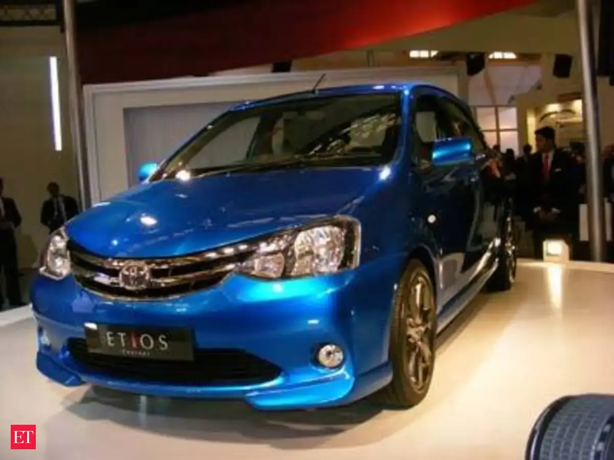 Toyota unveils small car Etios - | The Economic Times