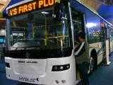 Ashok Leyland unveils first electric plug-in CNG hybrid bus