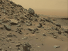 Curiosity views spectacular rock formations on Mars