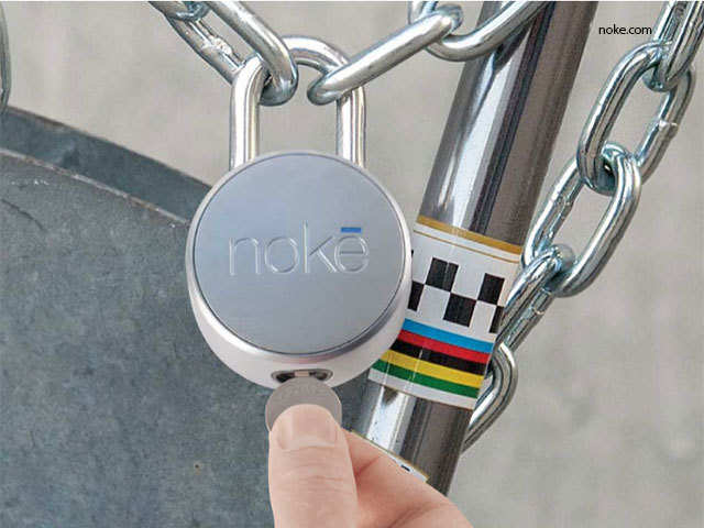 Noke: To lock your cycle via Bluetooth