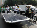 Solar-powered car called 'Sikat'