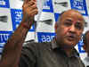 Man throws ink at Manish Sisodia outside LG's office