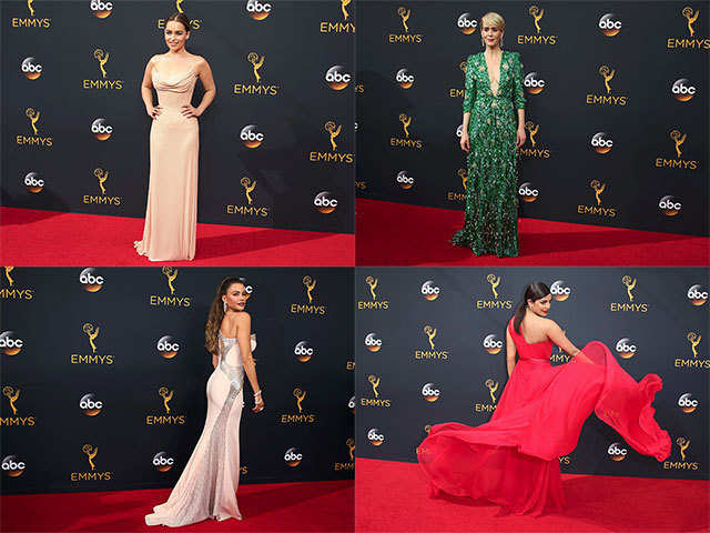 Who wore what at the 2016 Emmy Awards