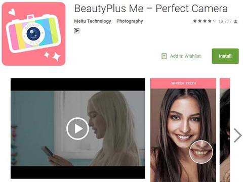 beautyplus me camera