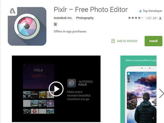 Autodesk Pixlr Mobile Review - Photo Editing Apps