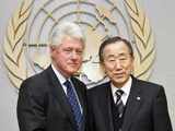 Bill Clinton as UN's special envoy to Haiti