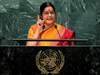 Sushma's UN speech gets thumbs up from PM Narendra Modi, BJP