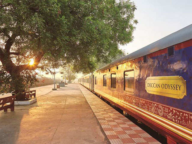 Take a luxury train ride on the Deccan Odyssey