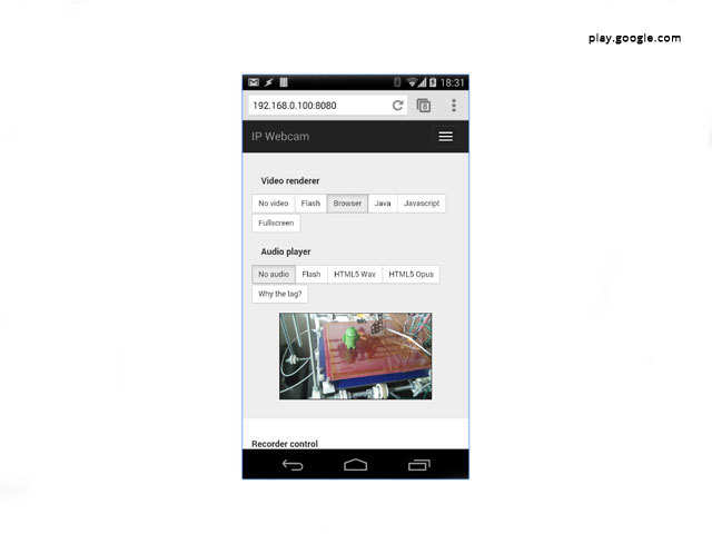 ip webcam iphone app
