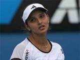 Sania loses her first match in the Australian Open