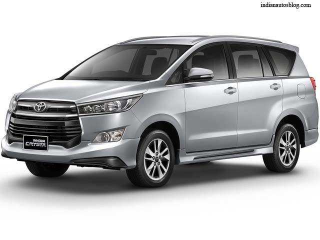 Toyota Innova Crysta launched with a sporty bodykit in Thailand
