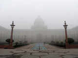Winter fog in New Delhi