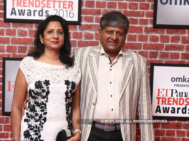 Guests of Honour: Shashi Sinha with wife Ena