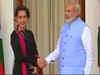 Aung San Suu Kyi meets PM Modi