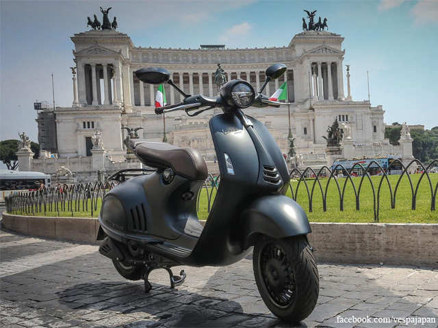 Giorgio Armani and Vespa release a limited edition scooter - Acquire