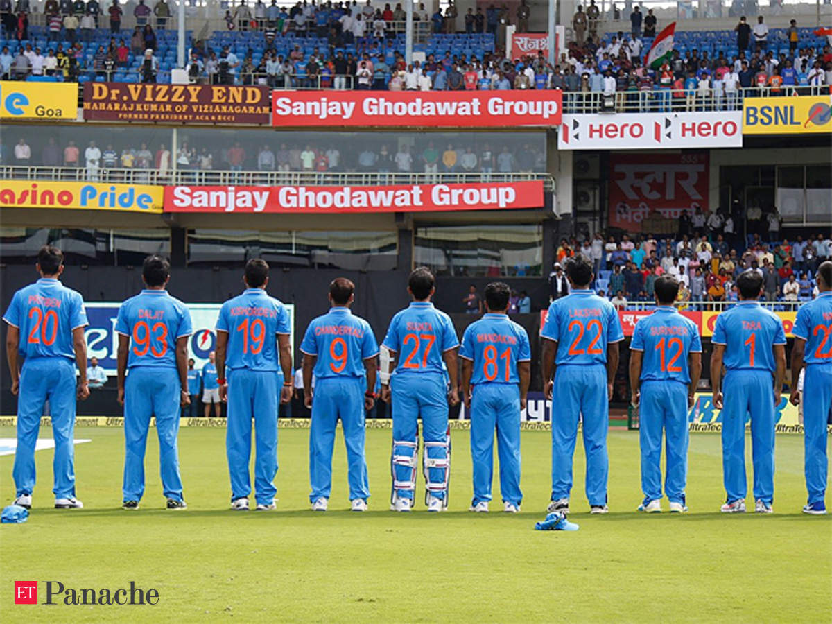 cricket player jersey number list