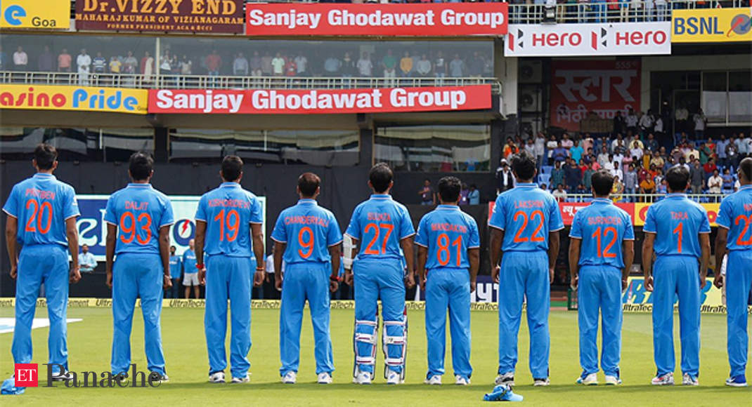 indian cricket team jersey number 9