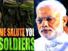 PM Narendra Modi dedicates Diwali to soldiers