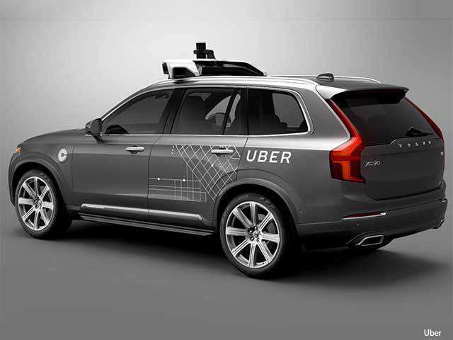 Here is the video of Uber testing the self driving car in Pittsburgh