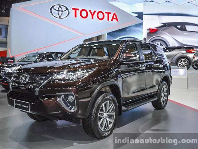 New Toyota Fortuner Toyota Launches The New Fortuner - toyota new model launch