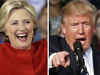 US polls: Trump and Clinton's close fight in key states