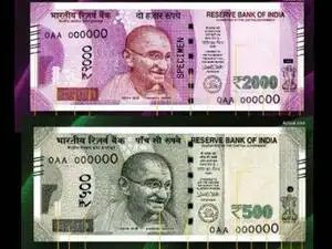 Rbi New Banknote Rs 500 And 2000 The Bank Rbi New Bank Note Key Features Rs 500 And 2000