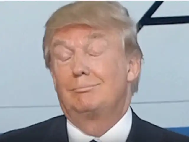 The Creepy Face So Terrific The Many Faces Of Donald Trump The Economic Times